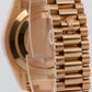 Rolex Day-Date II 218235 41mm President Pink Concentric Roman 18K Box Papers
