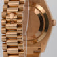 Rolex Day-Date II 218235 41mm President Pink Concentric Roman 18K Box Papers