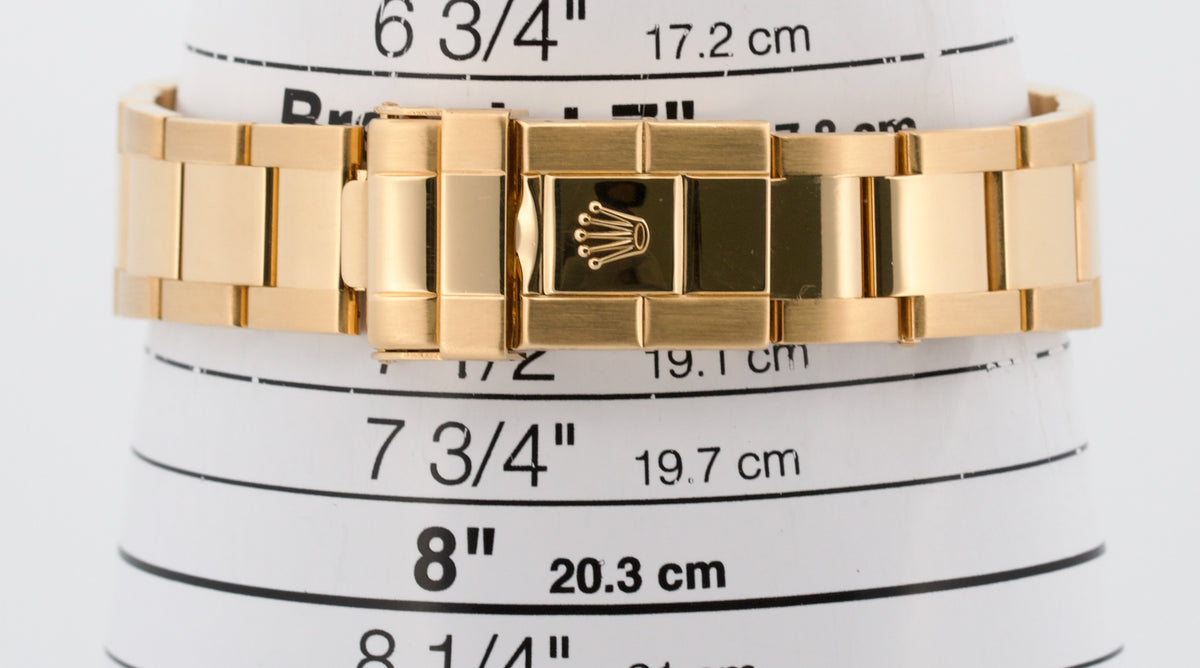 1991 Rolex Yacht-Master 16628 White 18K Yellow Gold 40mm Oyster Automatic Watch