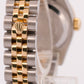 Rolex DateJust 26mm FACTORY DIAMOND CHAMPAGNE 179313 18K Gold SUPER JUBILEE