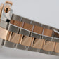 Rolex Yacht-Master II 116681 White Blue Steel 18K Rose Gold 44mm Box Papers