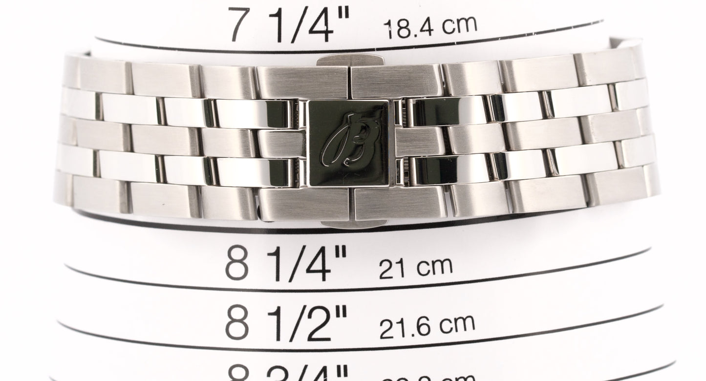 2023 PAPERS Breitling Super AVI B04 GREEN Curtiss Warhawk Steel 46mm AB0445 BOX