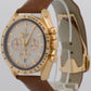 2018 Omega Speedmaster 321.53.42.50.02.001 Broad Arrow 42mm 18K Gold Box Papers