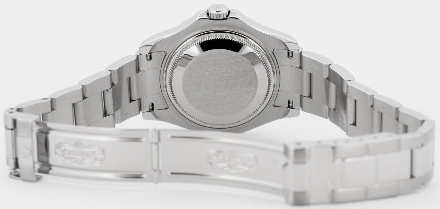 2021 RSC Rolex Yacht-Master Mid-Size PLATINUM Stainless 35mm Watch 168622