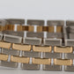 Ladies Cartier Panthere 66921 Two Row 18K Gold Steel Ivory 22mm Quartz Watch
