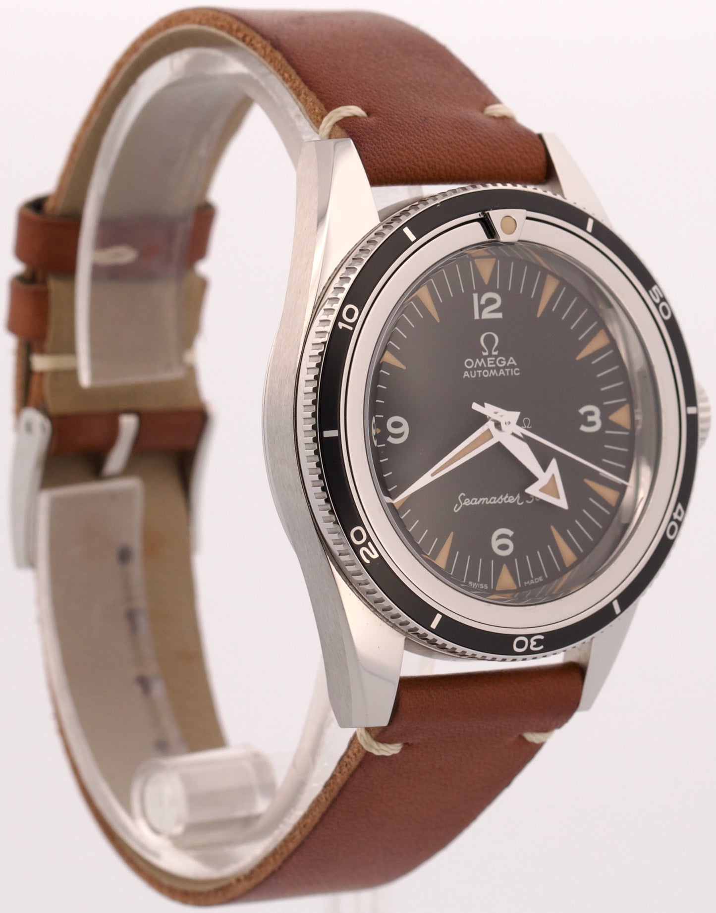 2017 PAPERS Omega Seamaster 300 1957 TRILOGY Black 234.10.39.20.01.001 39mm BOX