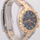 Rolex Daytona Cosmograph BLUE RACING 18K Yellow Gold Two-Tone Stainless 116523