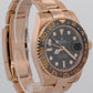 2018 Rolex GMT-Master II 126715 CHNR Root Beer 18K Rose Gold 40mm Box Papers