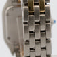 Ladies Cartier Panthere 66921 Two Row 18K Gold Steel Ivory 22mm Quartz Watch