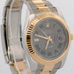 Rolex DateJust II 116333 Two-Tone Wimbledon 18K Gold Steel Oyster 41mm Watch