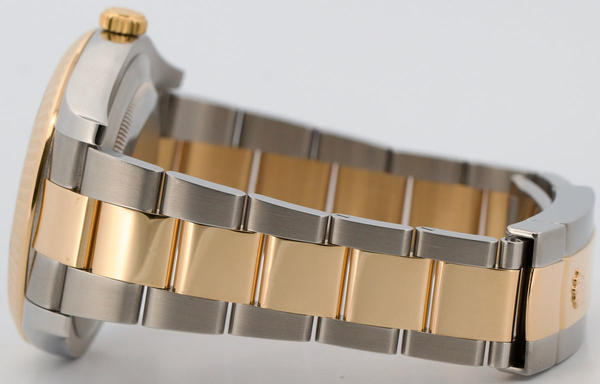 Rolex DateJust II 116333 Two-Tone Wimbledon 18K Gold Steel Oyster 41mm Watch