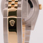 2021 PAPERS Rolex DateJust 41 BLACK 18K Gold Steel JUBILEE 41mm 126333 Watch BOX
