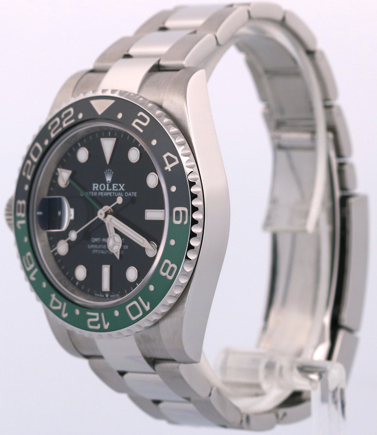 2024 Rolex GMT-Master II 126720 VTNR Sprite Green Black 40mm Oyster Box Papers