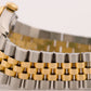 1996 PAPERS Rolex DateJust 36mm CHAMPAGNE No-Holes Steel JUBILEE 18K 16233 BOX