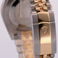 2023 Rolex DateJust 126333 41mm Champagne 18K Gold Silver Jubilee Box Papers