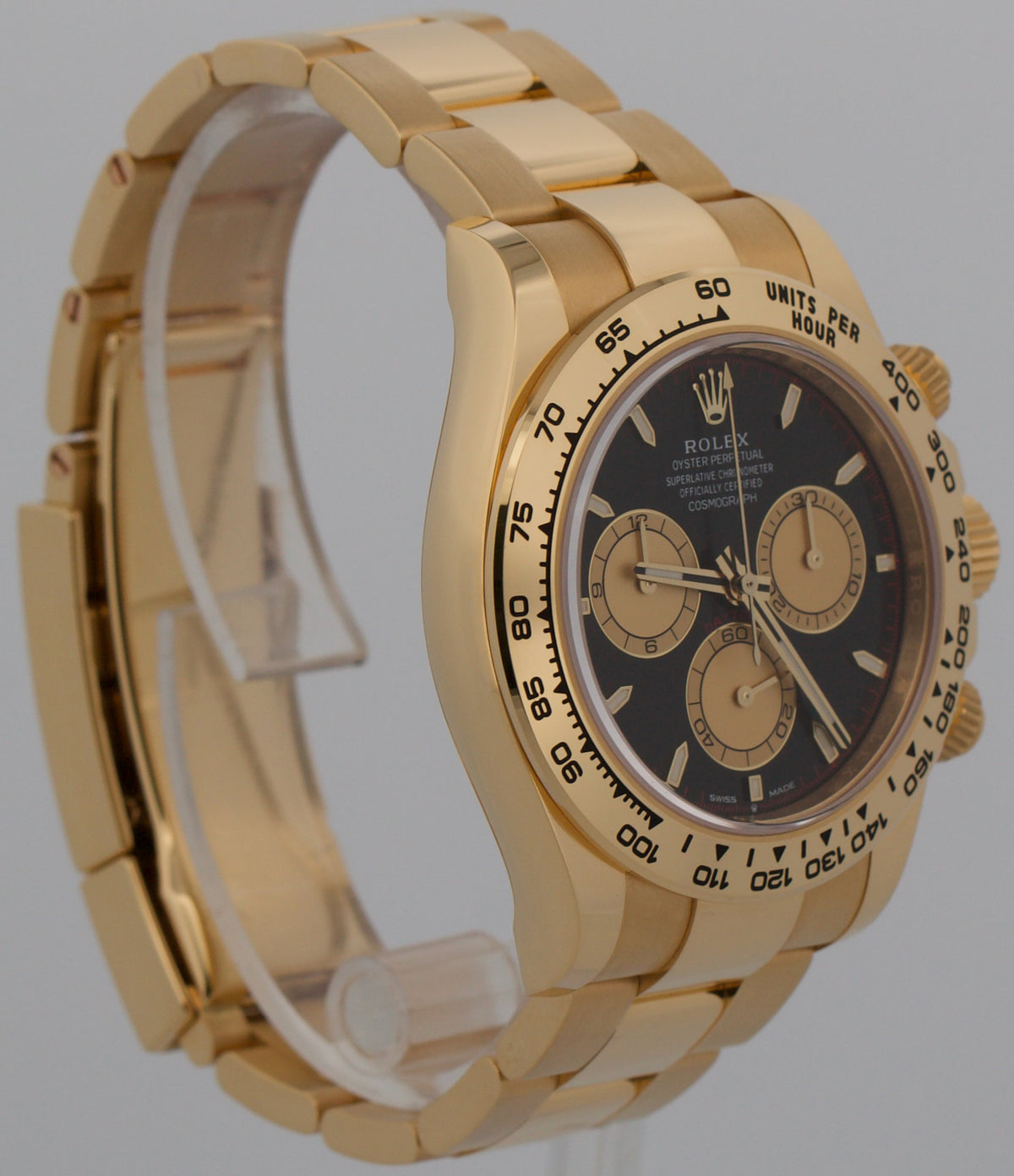 2025 Rolex Daytona 126508 40mm Paul Newman Black 18K Yellow Gold Box Papers