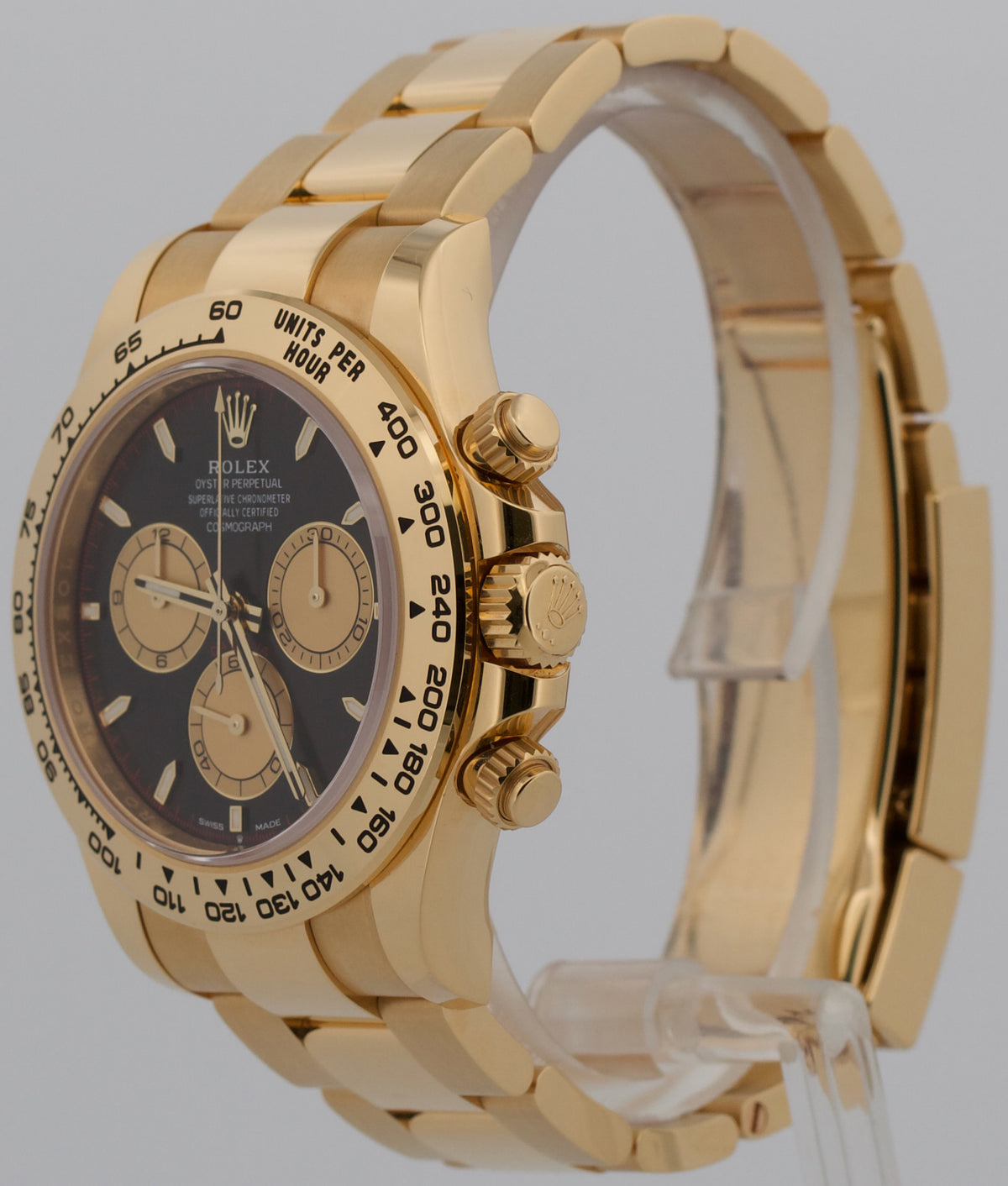 2025 Rolex Daytona 126508 40mm Paul Newman Black 18K Yellow Gold Box Papers