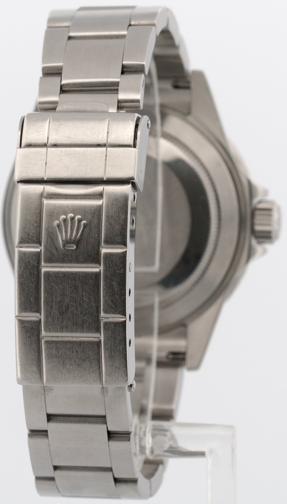 Rolex Submariner Date 16610 Rehaut No-Holes Black Stainless Steel 40mm Watch Box