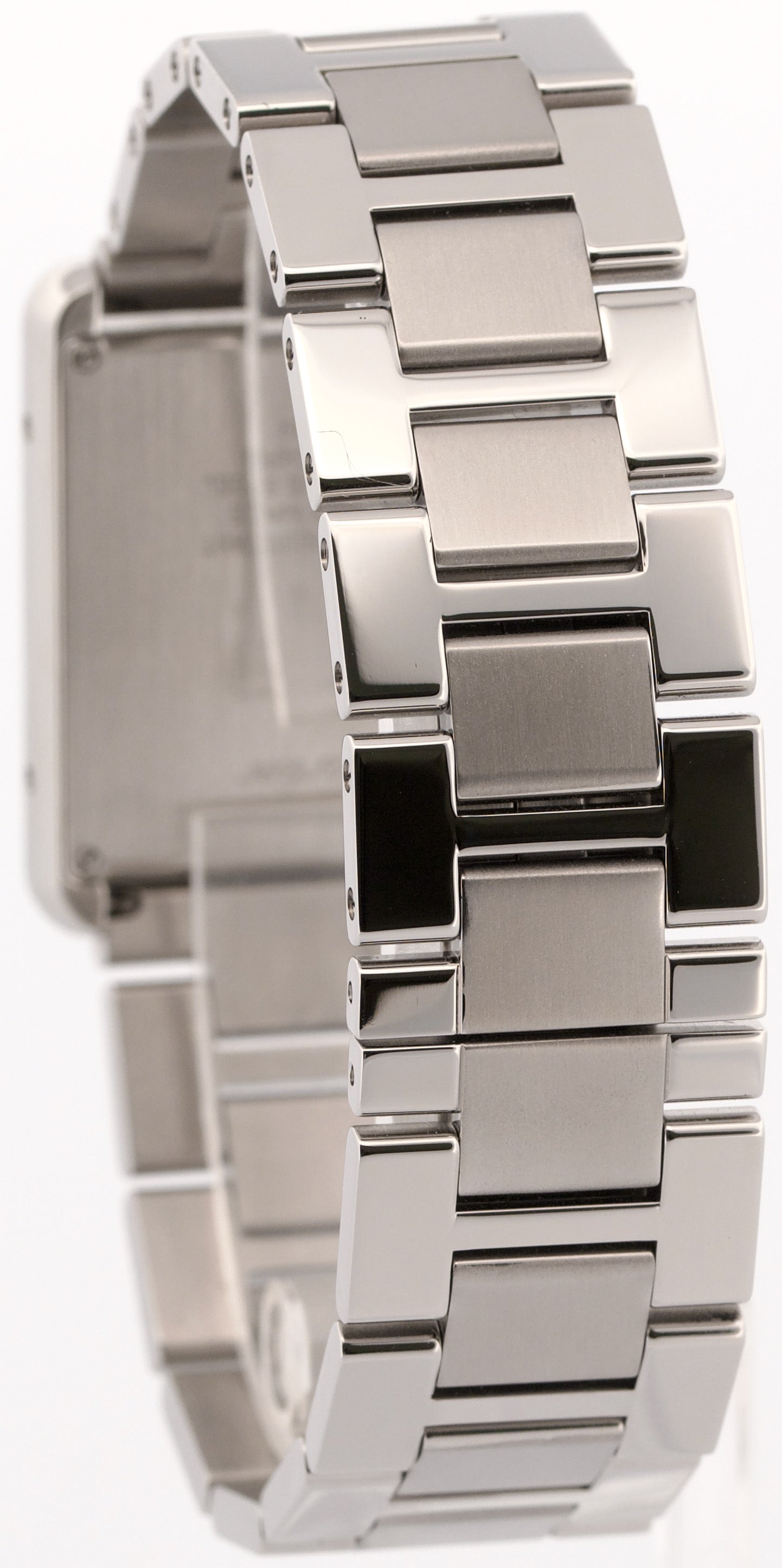 Cartier Tank Solo Large SILVER ROMAN 27mm Stainless Steel Quartz 3169 W5200014
