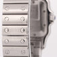 UNPOLISHED Cartier Santos Galbee 29mm IVORY ROMAN Steel Automatic 2319 W20055D6