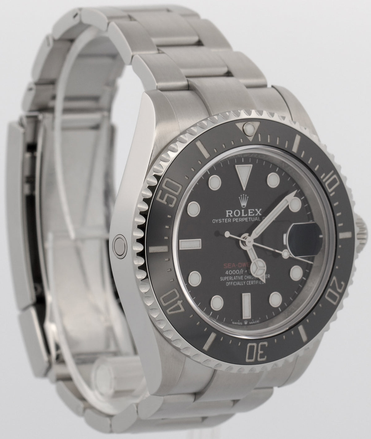 2026 Rolex Sea-Dweller 50th-Anniversary 126600 Black Red Steel 43mm Box Papers