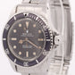 VINTAGE 1966 Rolex Submariner PATINA Black 40mm Stainless Steel Automatic 5513