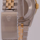 Rolex DateJust 36mm CHAMPAGNE DIAMOND 18K Yellow Gold Steel JUBILEE Watch 16233
