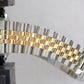 Rolex DateJust 36mm CHAMPAGNE DIAMOND 18K Yellow Gold Steel JUBILEE Watch 16233