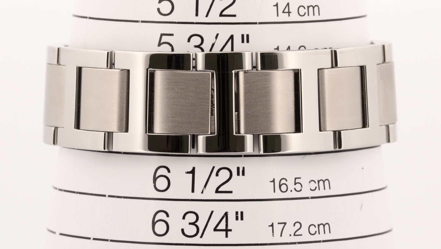 Ladies Cartier Ballon Bleu SILVER GUILLOCHE Stainless 36mm 3284 W6920046 Watch