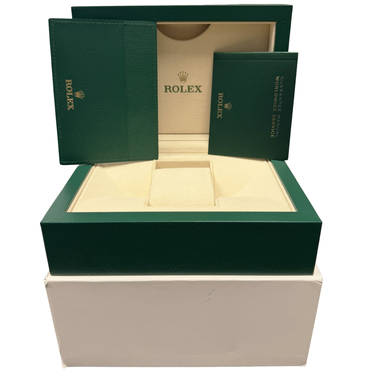 Rolex Sky-Dweller 326933 TwoTone 18k Gold Steel Champagne 42mm Jubilee Watch Box