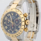 2021 RSC Rolex Daytona Cosmograph BLUE RACING Stainless 18K Gold Two-Tone 116523
