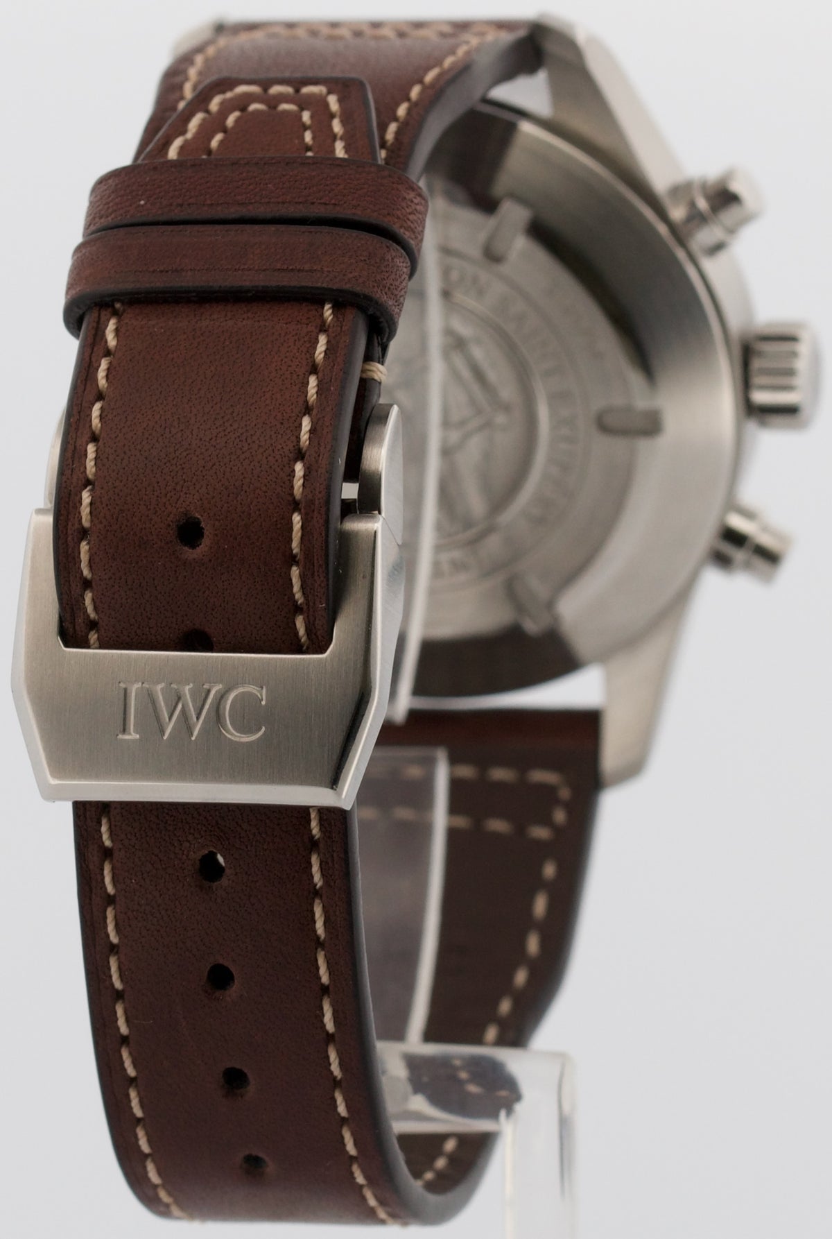 IWC Schaffhausen Pilot IW387806 Saint Exupery Brown Steel 43mm Box Papers