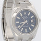 PAPERS Rolex DateJust II 41mm BLUE Stainless Steel OYSTER Smooth 116300 BOX