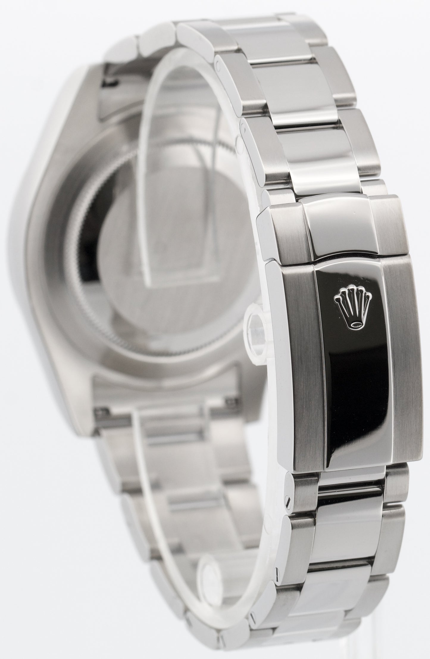 PAPERS Rolex DateJust II 41mm BLUE Stainless Steel OYSTER Smooth 116300 BOX