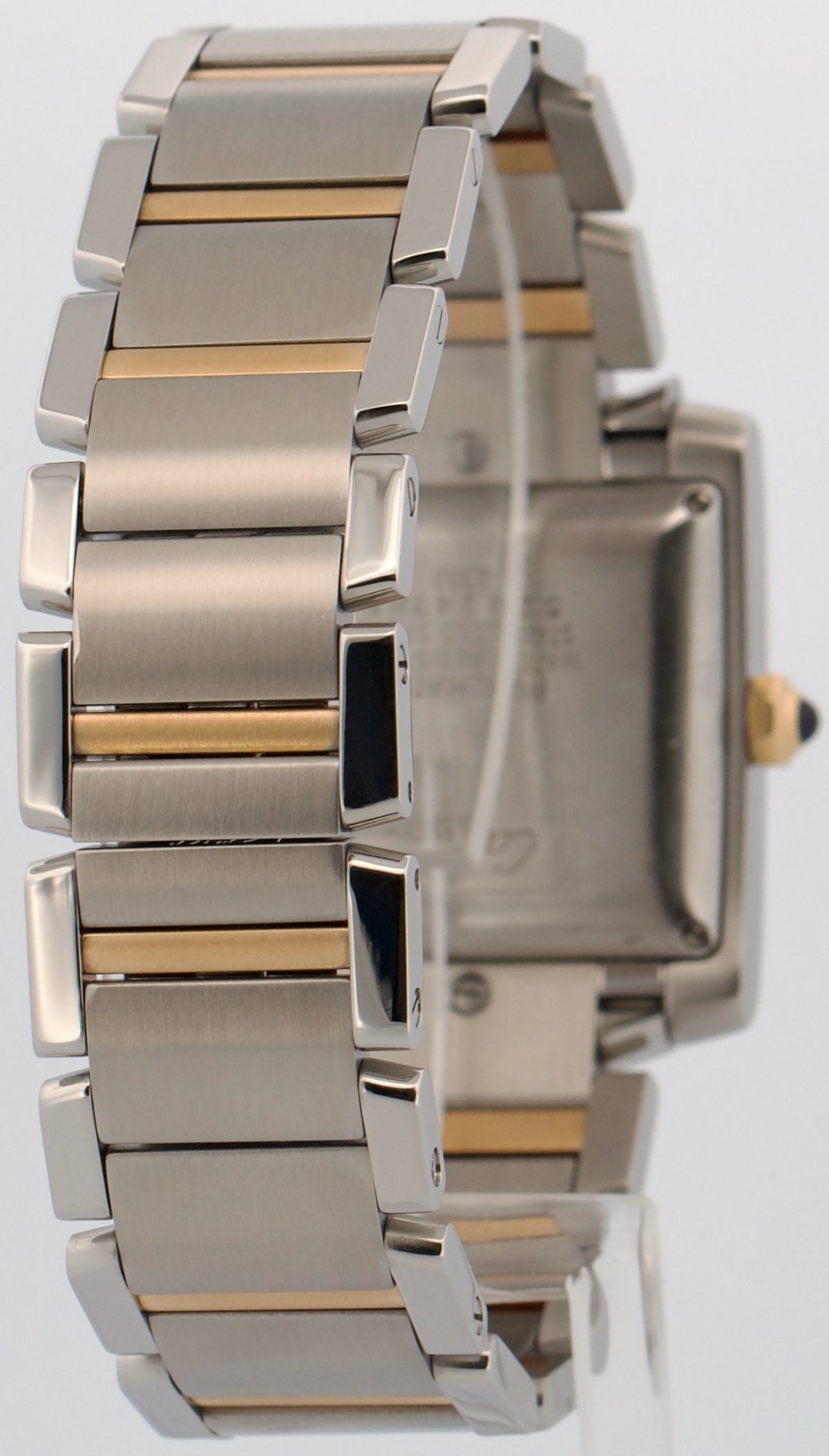 2013 Ladies Cartier Tank Francaise 2302 W51005Q4 18K Gold Steel 27mm Papers