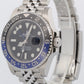 2021 PAPERS Rolex GMT-Master II BATGIRL 40mm Blue Steel JUBILEE 126710 BLNR BOX