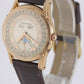 VINTAGE Movado Triple Date Moonphase Rolled Gold Champagne 33.5mm R64928 Watch