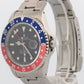 1996 Rolex GMT-Master II 16710 Pepsi Red Blue RSC Steel 40mm Watch Box Papers