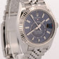 Rolex Sky-Dweller BLUE Stainless Steel 18K White Gold 42mm JUBILEE 326934 Watch