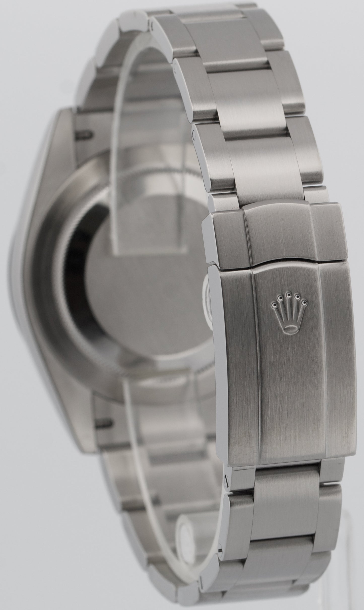 PAPERS Rolex Oyster Perpetual 41 SILVER Stainless Steel Oyster 41mm 124300 BOX