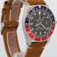 Vintage 1967 Rolex GMT-Master 1675 Pepsi Red Blue Steel Long-E MK1 40mm Watch