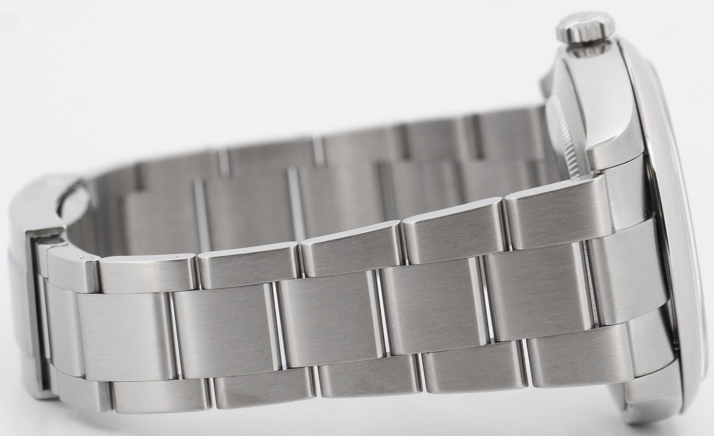 PAPERS Rolex Oyster Perpetual 41 SILVER Stainless Steel Oyster 41mm 124300 BOX