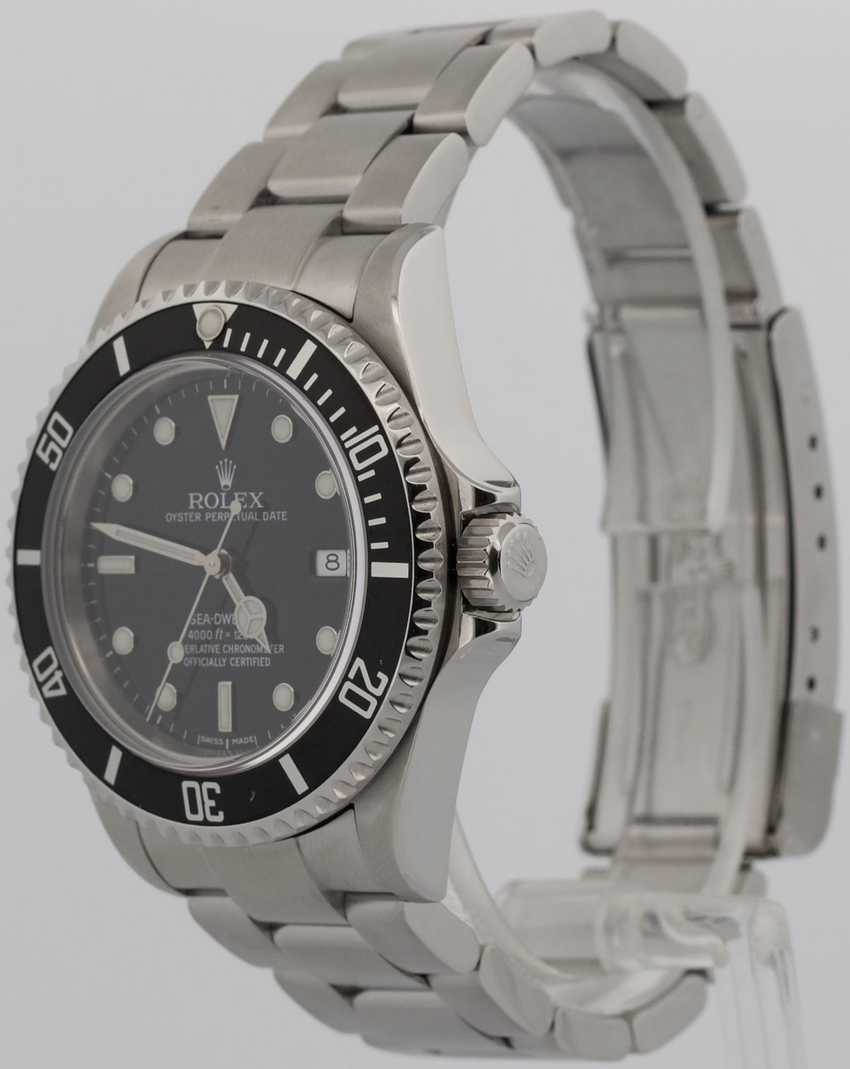 Rolex Sea-Dweller 16600 40mm Black Oyster No-Holes Steel 2018 RSC Watch Box