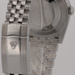 2022 PAPERS Rolex DateJust RHODIUM Stainless Steel 41mm JUBILEE Watch 126300 BOX