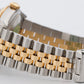 UNPOLISHED PAPERS Rolex DateJust 36mm CHAMPAGNE DIAMOND 18K JUBILEE 16233 BOX