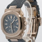 2024 Patek Philippe Nautilus 5980/60G-001 Denim Blue 18K White Gold Box Papers