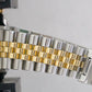 UNPOLISHED PAPERS Rolex DateJust 36mm CHAMPAGNE DIAMOND 18K JUBILEE 16233 BOX