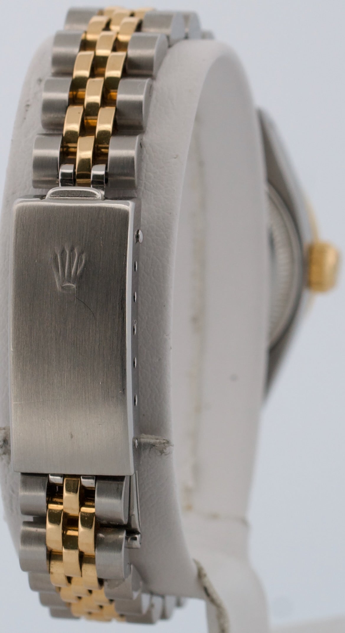 Rolex DateJust 6917 26mm Mother of Pearl Ruby Diamond 18K Steel Jubilee Watch