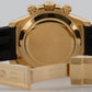 2020 Rolex Daytona 116518 LN Black Newman 18K Yellow Gold Oysterflex Box Papers