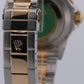 2000 Rolex Submariner Date 16613 Serti Champagne Blue 18K Steel 40mm Box Papers